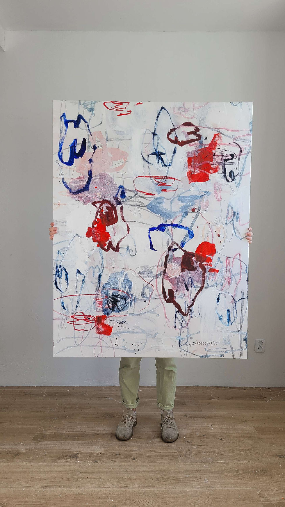 Thumbnail: 'A Page From My Diary' 130x100cm