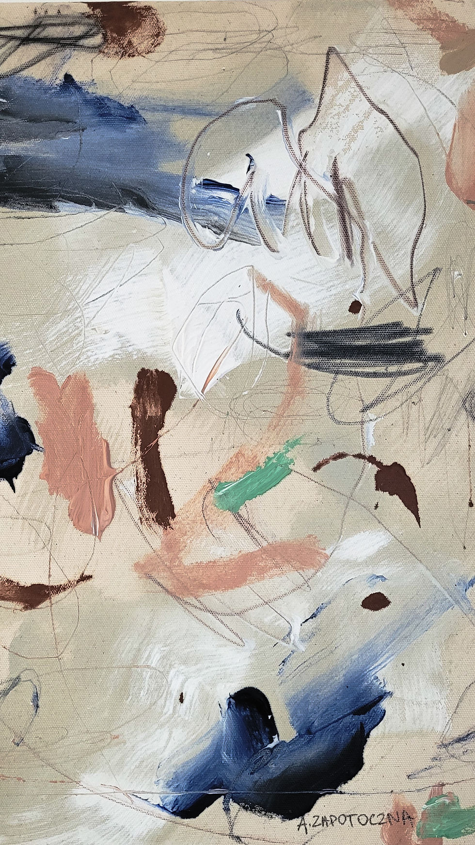 Thumbnail: Formless boundaries 50x40cm