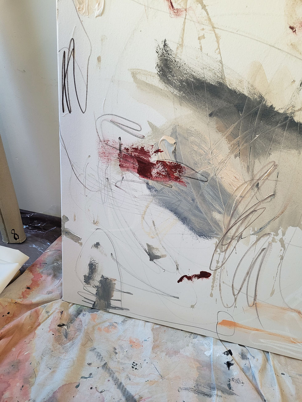 Thumbnail: Blueprints of Joy 140x125cm