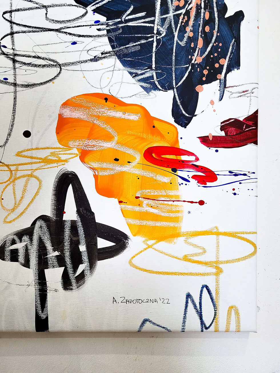 Miniatura: EXCESSIVE AMOUNTS OF INATTENTION 130X100CM 
