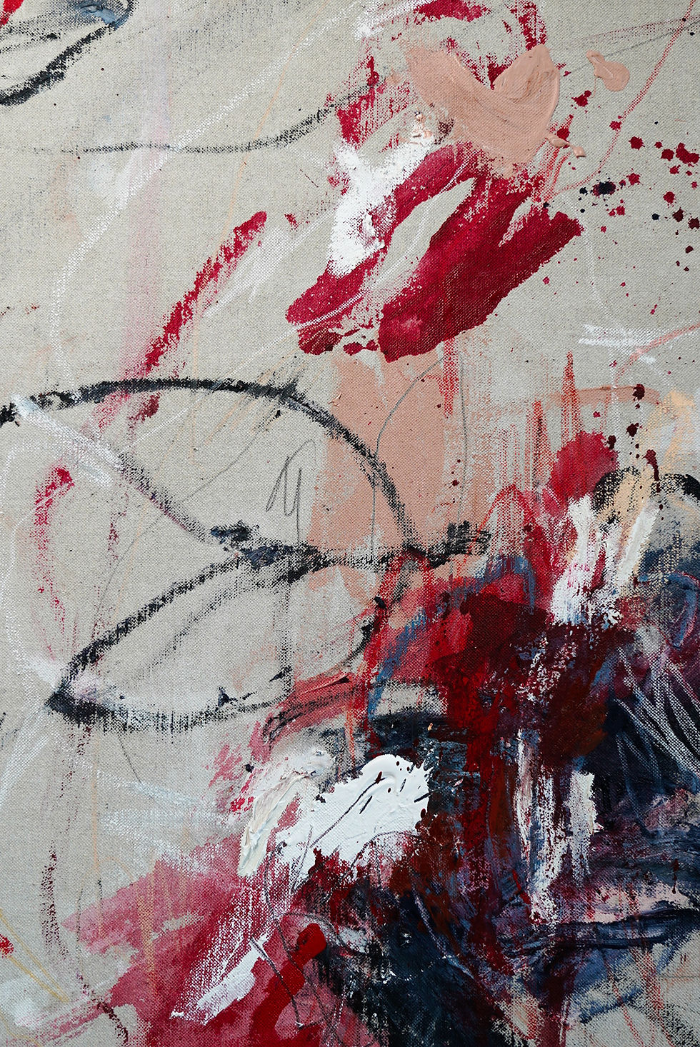 Miniatura: I felt lonely but then I met myself 140x100cm