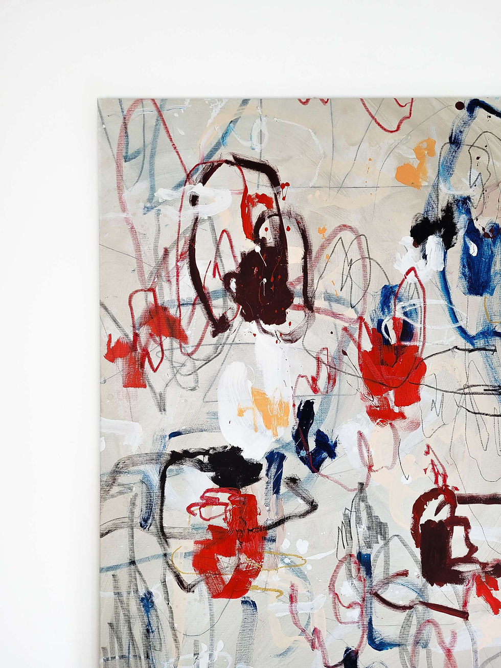 Thumbnail: 'Fall, get up, repeat' 130x90cm