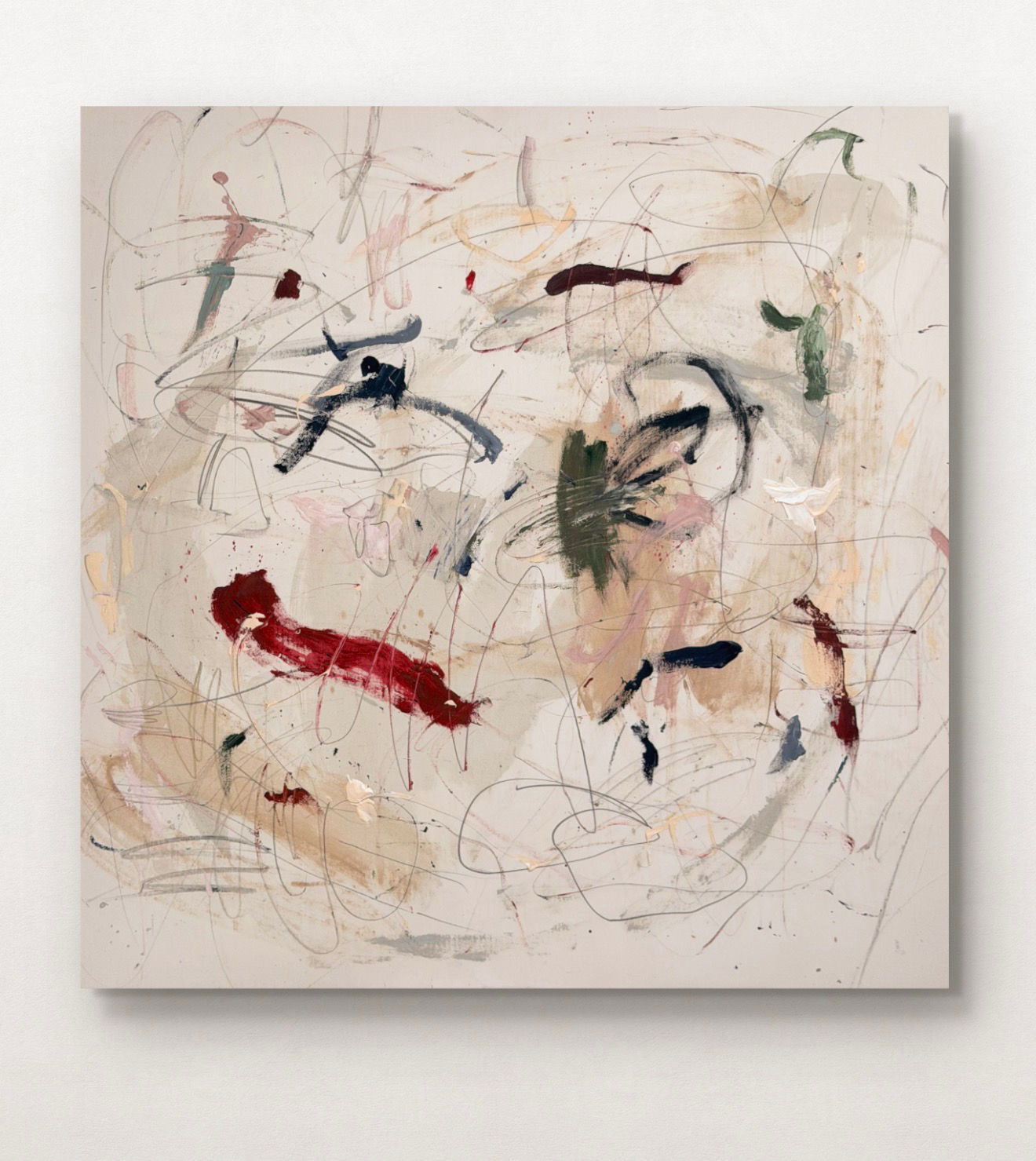 Money Grows on Trees 110x110cm