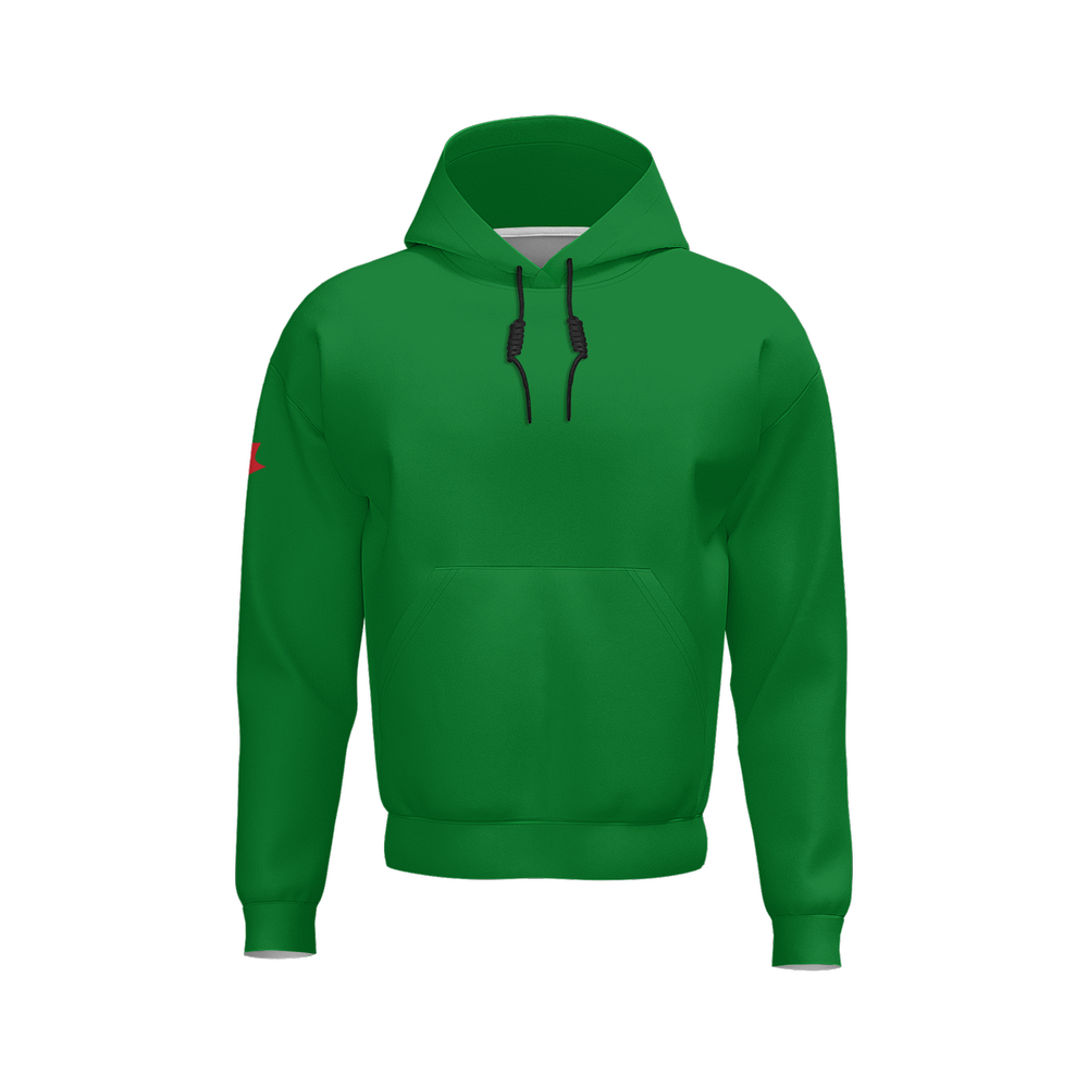 Unisex Fleece-Lined Pocket Hoodie - GTF1 - Green