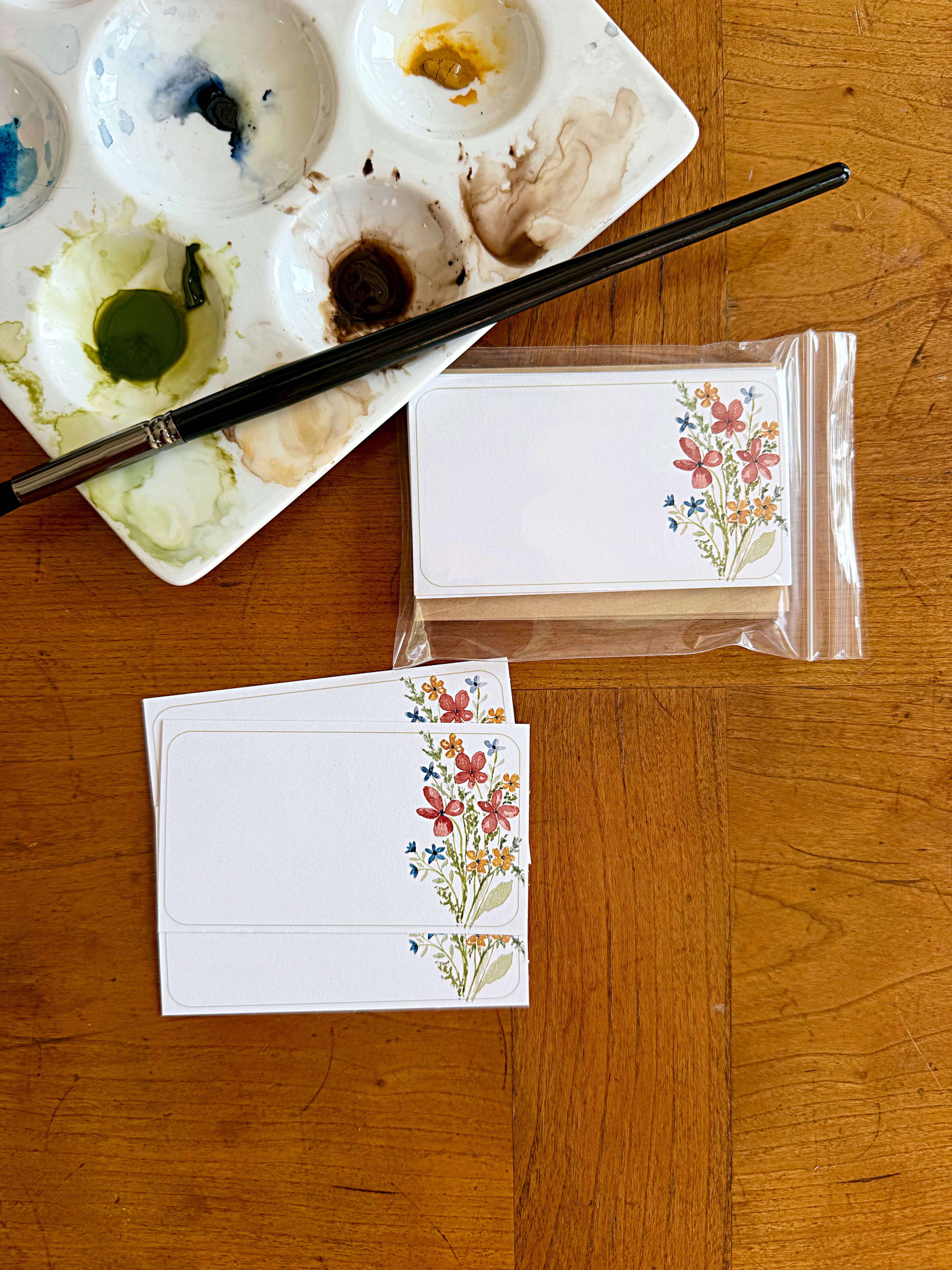 Wildflower - Signature Mini Messages 10 Notecard Set