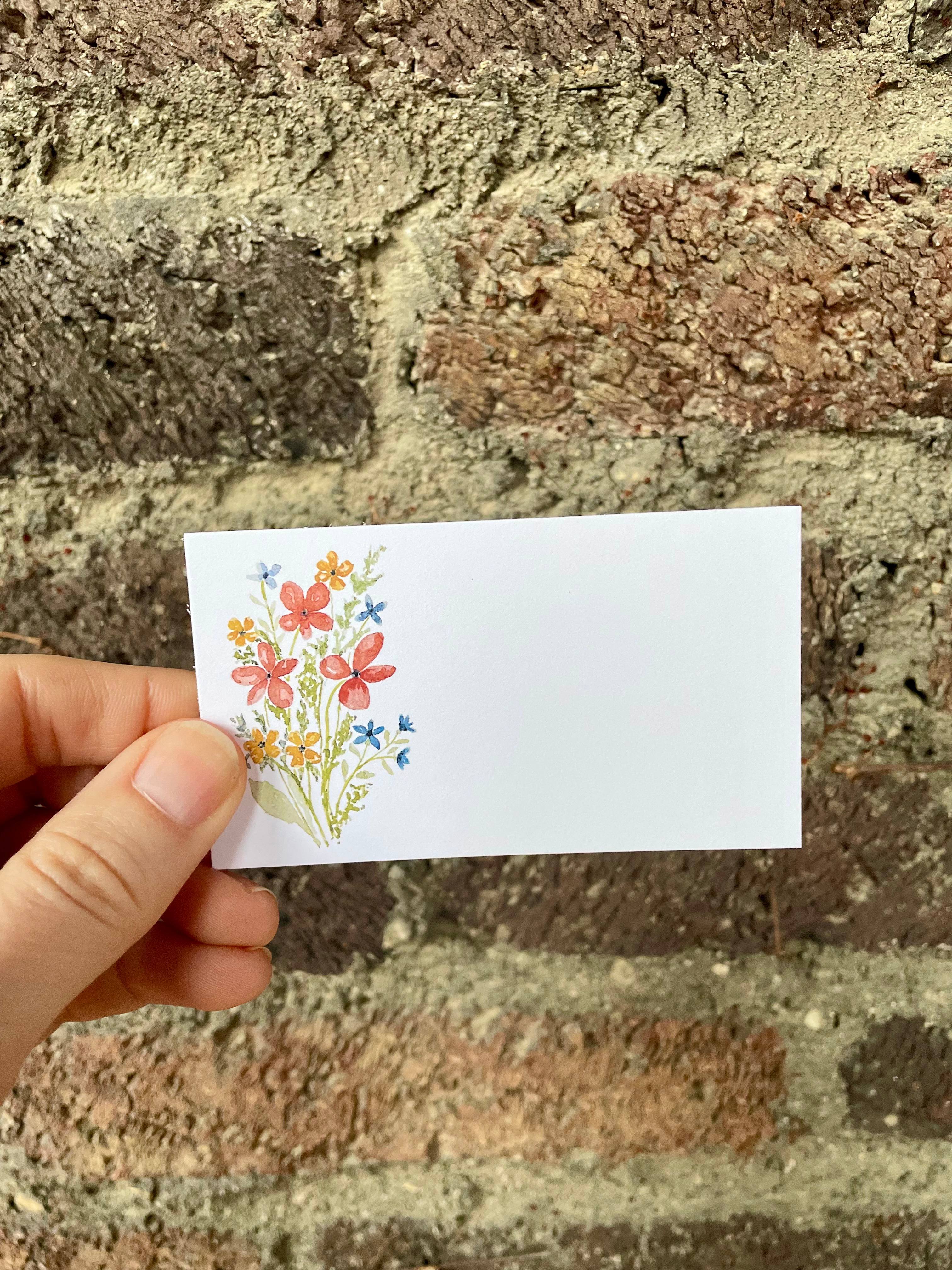 Wildflowers - Signature Mini Messages 10 Notecard Set