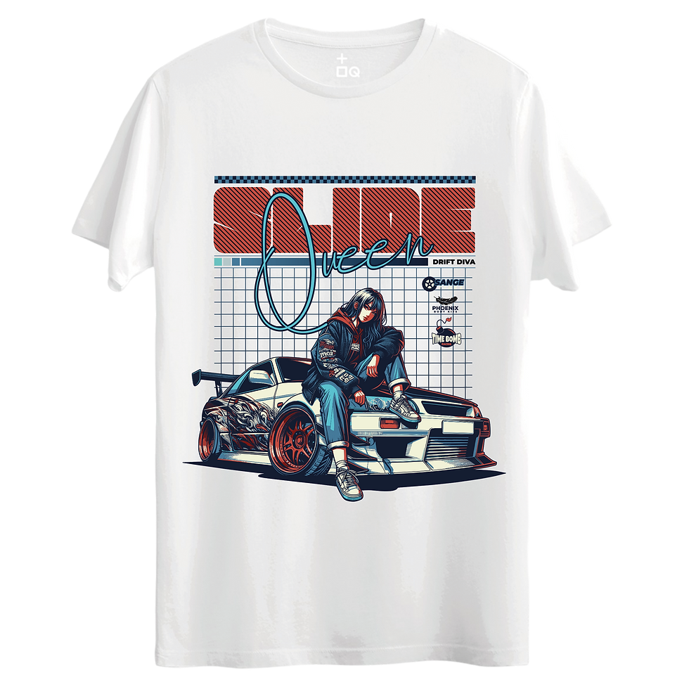 Slide Queen Unisex Regular Tişört