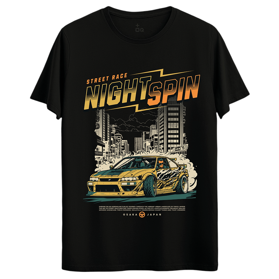 Nightspin Unisex Regular Tişört