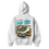 Küçük resim: Disco Vibes Paten Unisex Arka Baskılı Oversize Kapşonlu Hoodie
