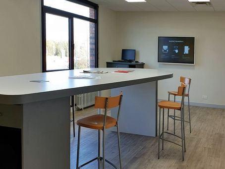 salle de réunion rénovée