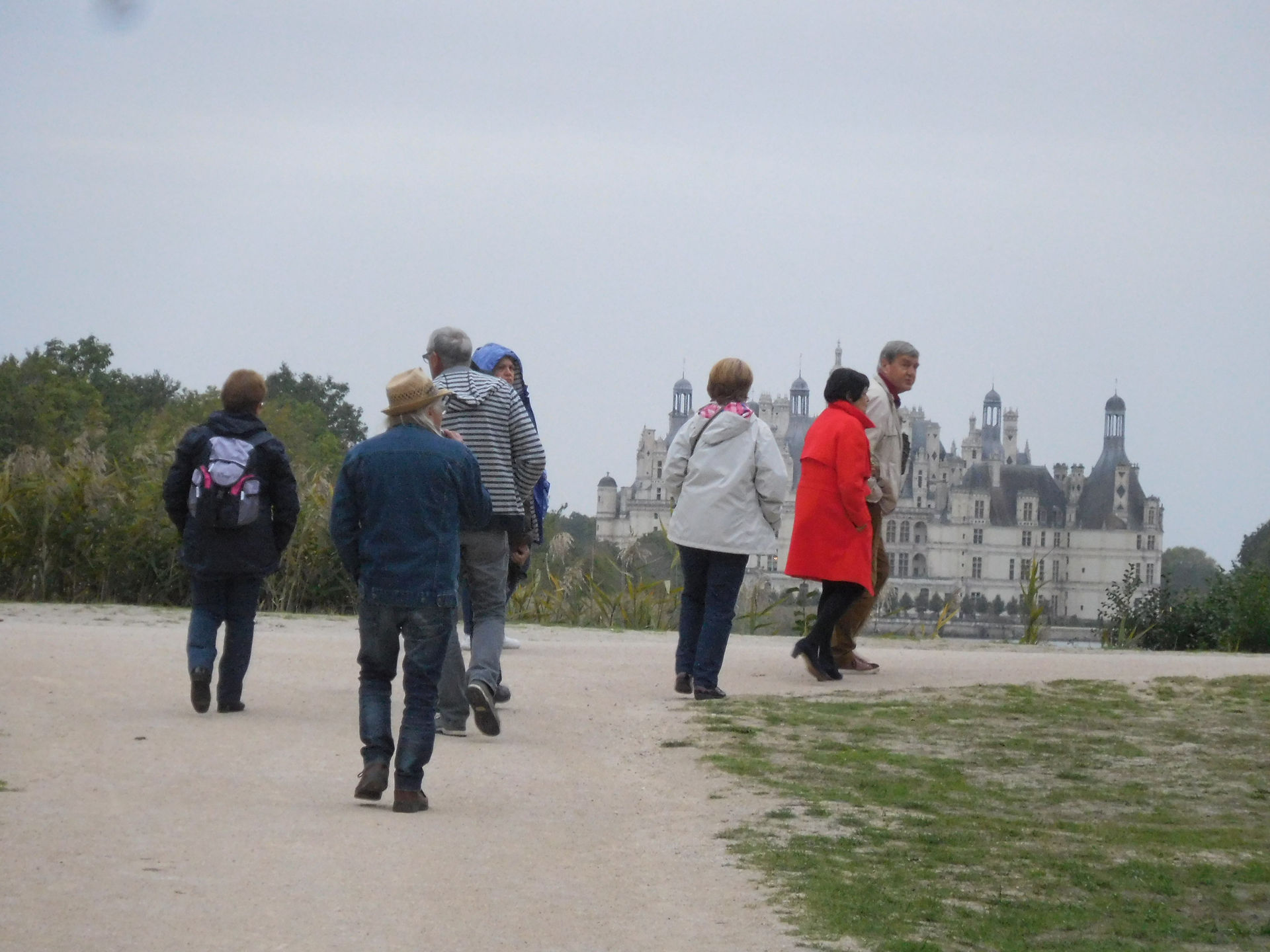 retour vers les voitures