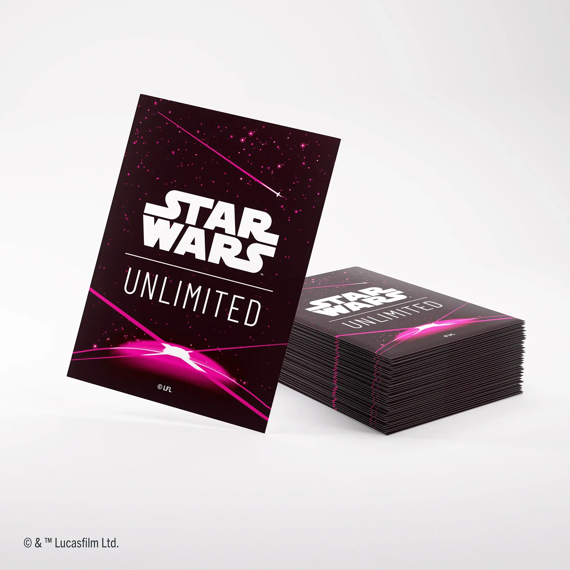 Gamegenic: Star Wars: Unlimited Art Sleeves - Card Back Magenta