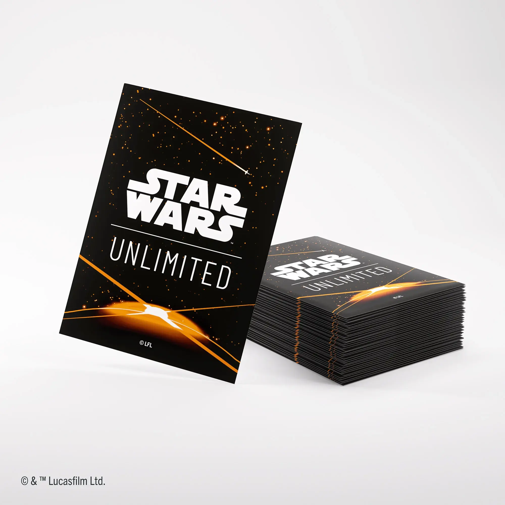 Gamegenic: Star Wars: Unlimited Art Sleeves - Card Back Orange