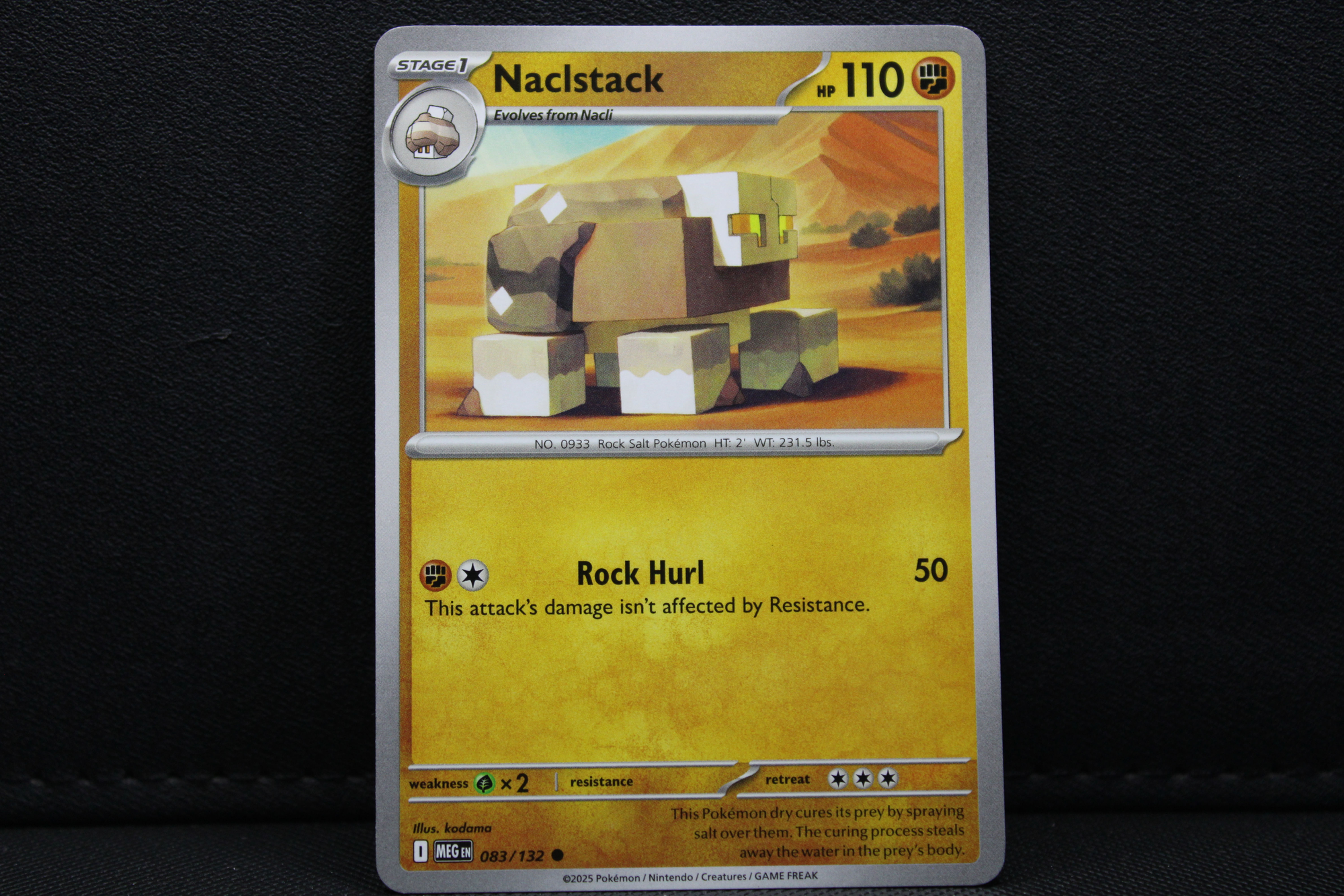 Naclstack 083/132 - Non Holo, ME Mega Evolution