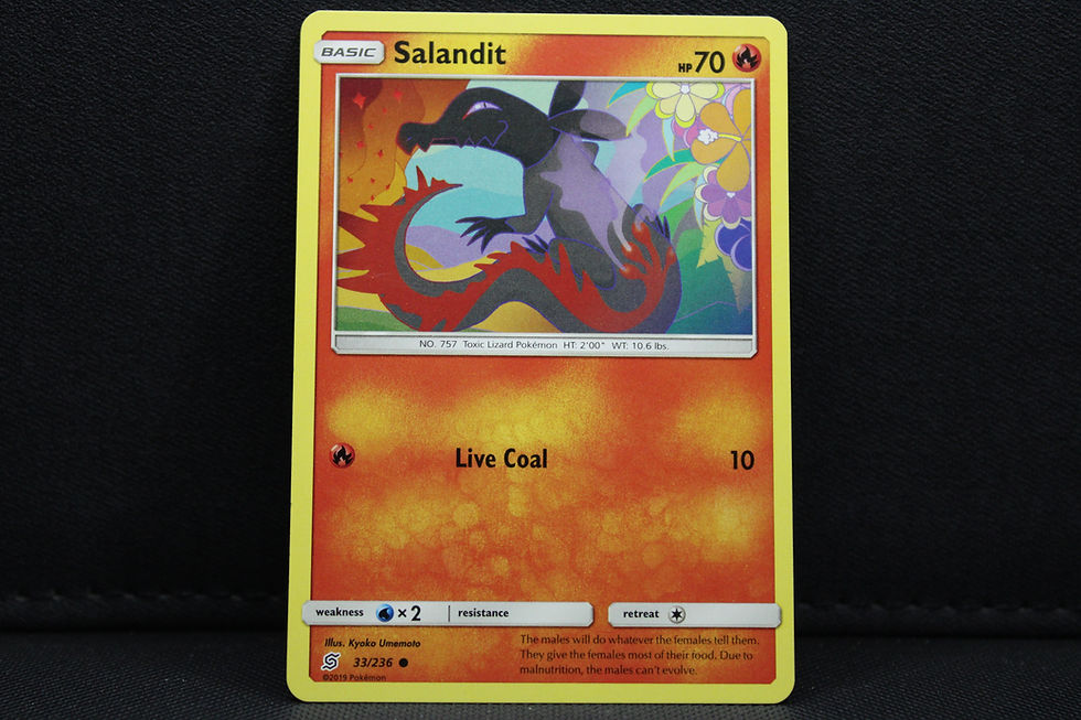 Thumbnail: Salandit 33/236 - Non Holo, Sun & Moon Unified Minds