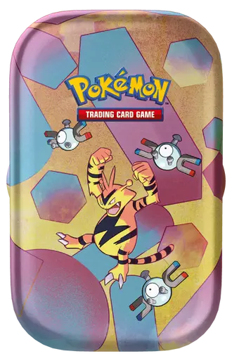 *Empty* Scarlet & Violet Mini Tin - Elecatbuzz Artwork