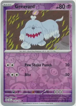 Greavard 070/142 - Reverse Holo, SV Stellar Crown