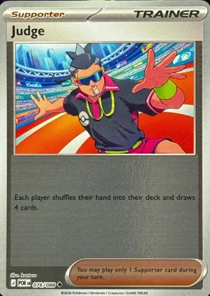 Judge 076/088 - Trainer Reverse Holo, ME Perfect Order