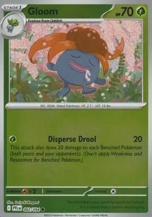 Gloom 002/094 - Reverse Holo, ME Phantasmal Flames