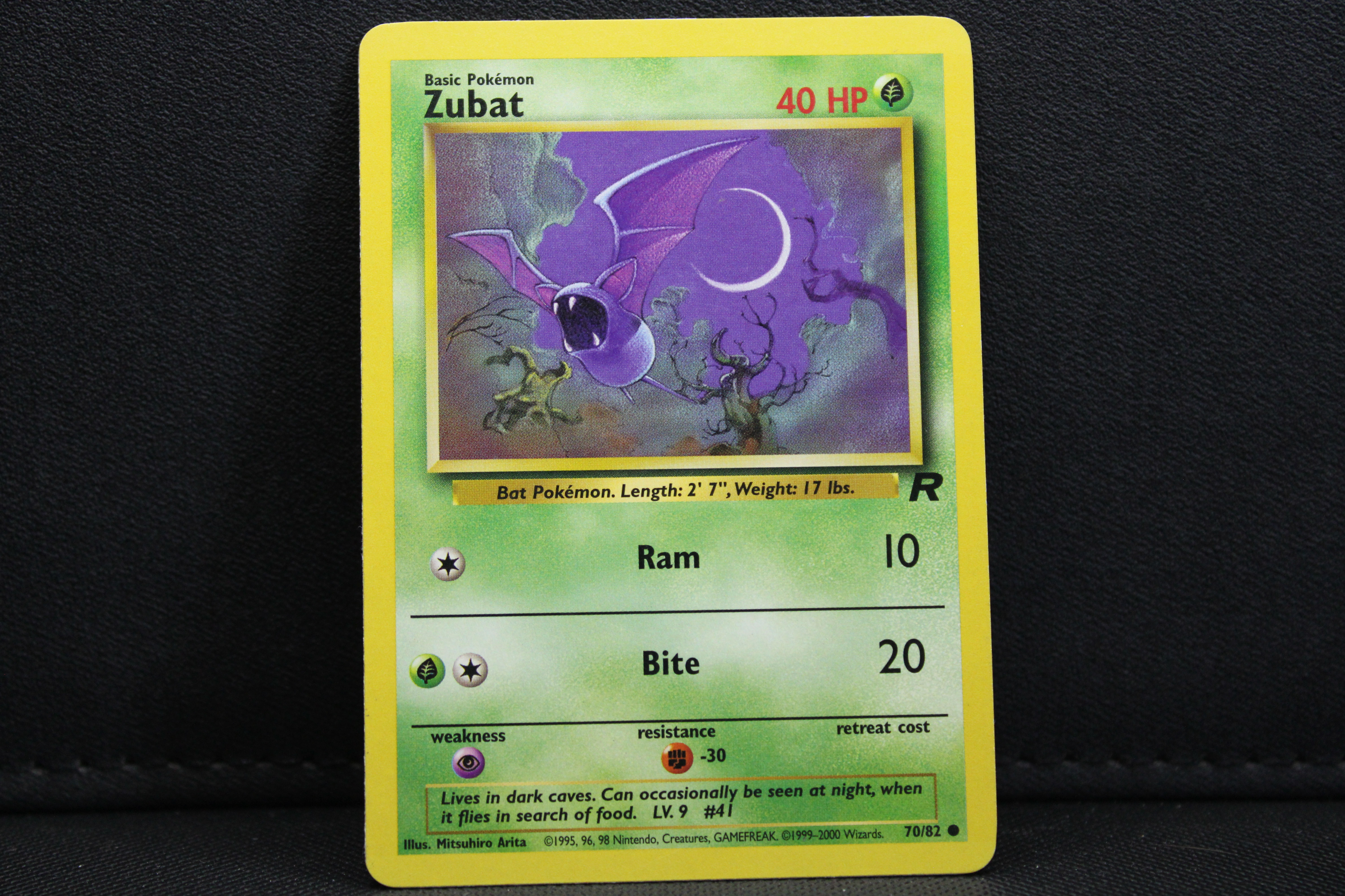 Zubat 70/82 - Non Holo, Team Rocket