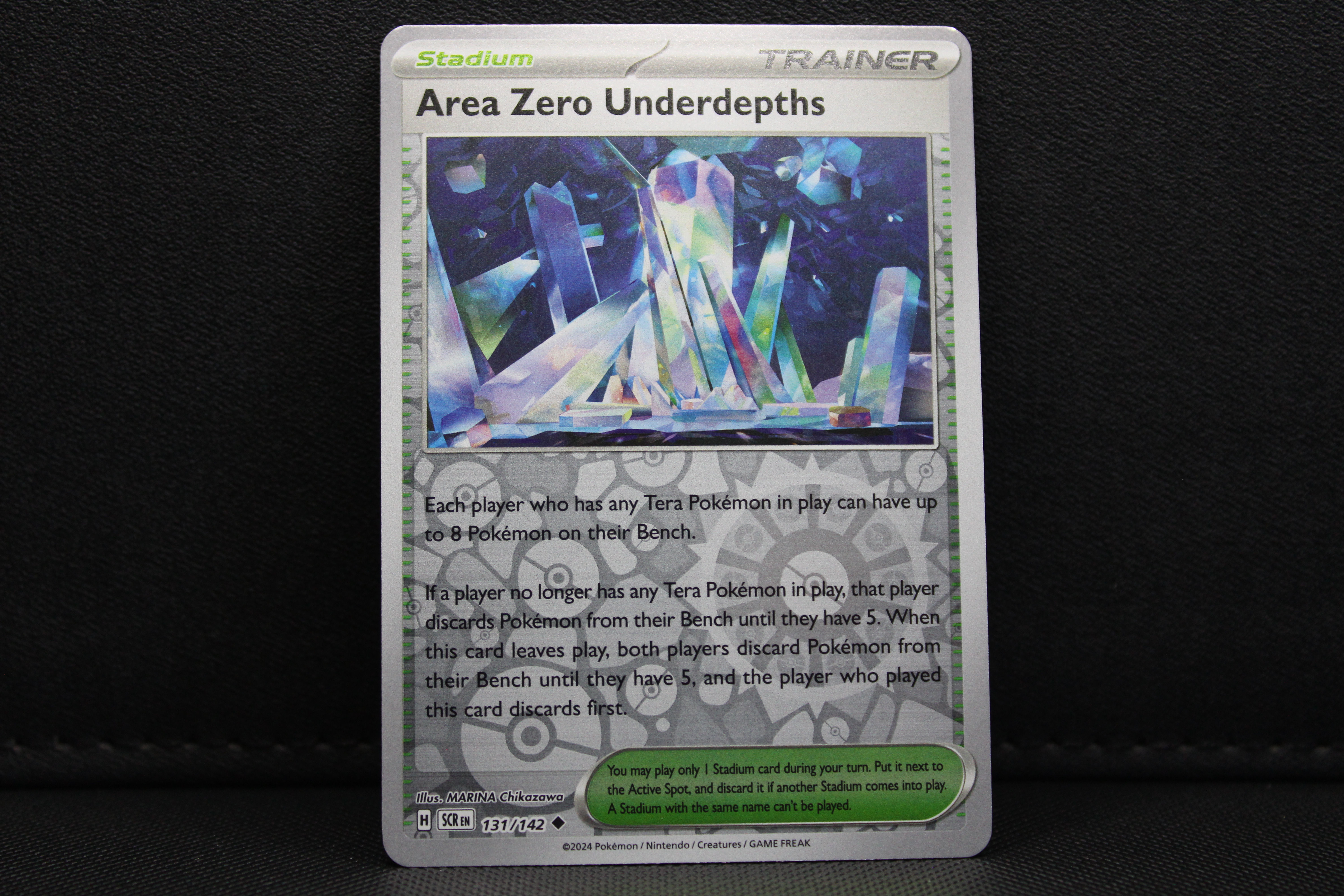Area Zero Underdepths 131/142 - Trainer Reverse Holo, SV Stellar Crown