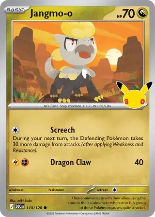 Jangmo-o 110/128 - Holo, 30th Celebrations
