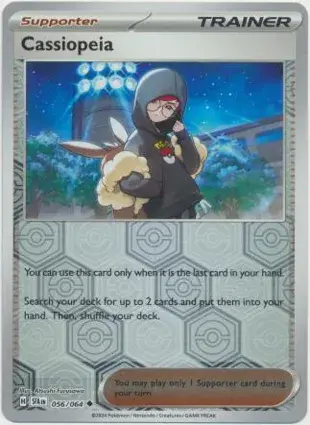 Cassiopeia 056/064 - Trainer Reverse Holo, SV Shrouded Fable