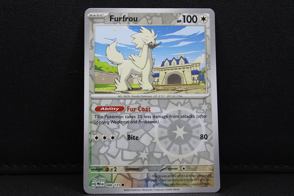 Thumbnail: Furfrou 088/131 - Reverse Holo, SV Prismatic Evolutions 
