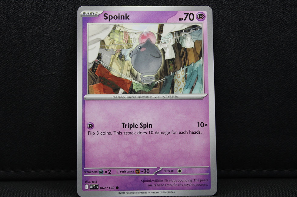 Thumbnail: Spoink 062/132 - Non Holo, ME Mega Evolution