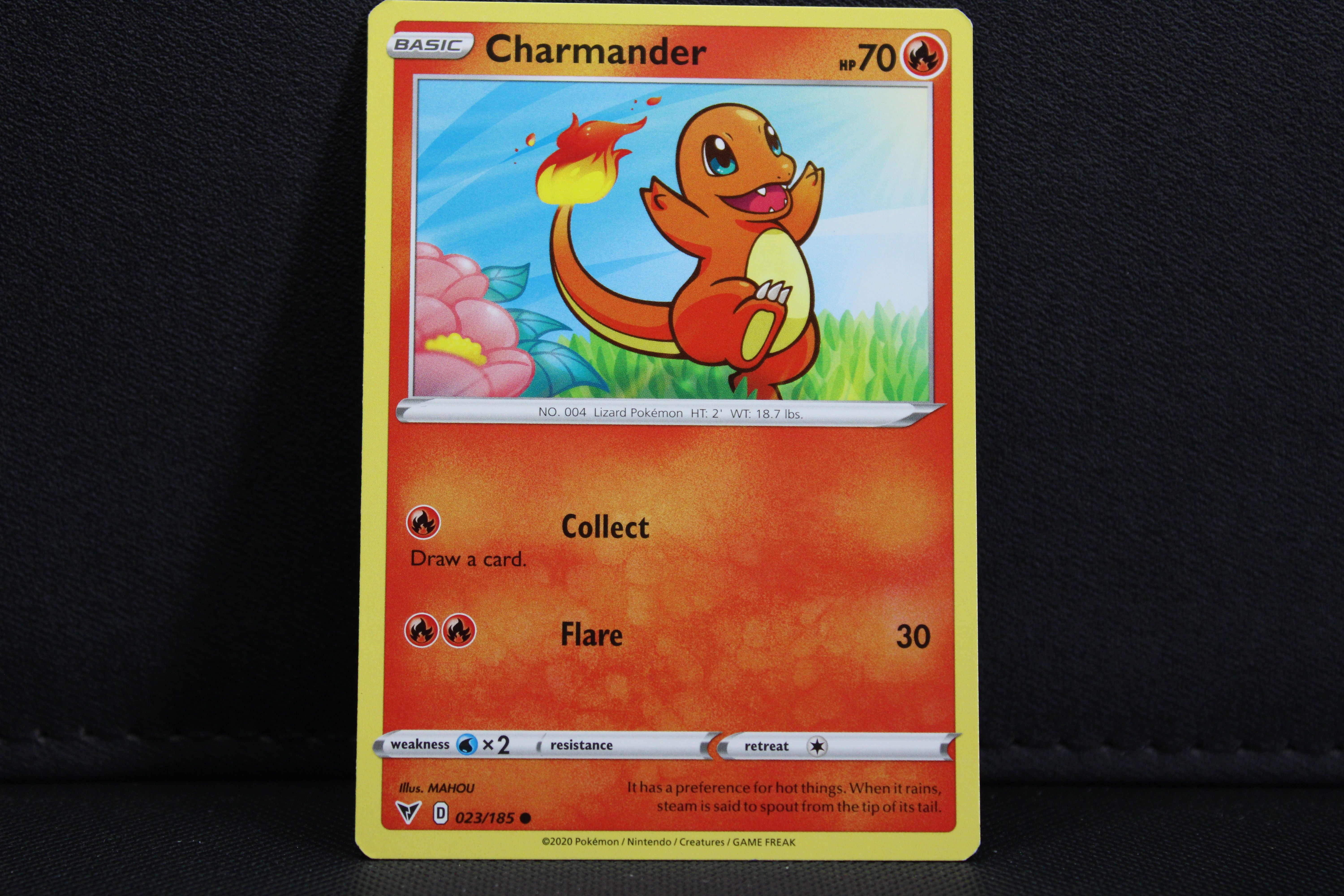 Charmander 023/185 - Non Holo, SWSH Vivid Voltage