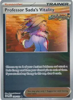 Professor Sada's Vitality 120/131 - Reverse Holo, SV Prismatic Evolutions