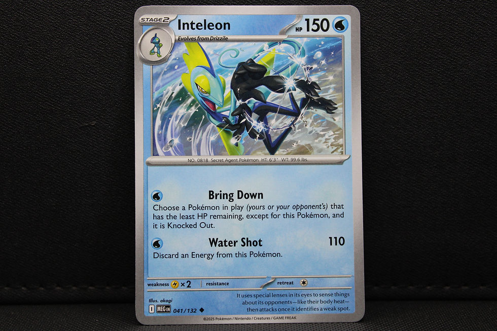 Thumbnail: Inteleon 041/132 - Non Holo, ME Mega Evolution