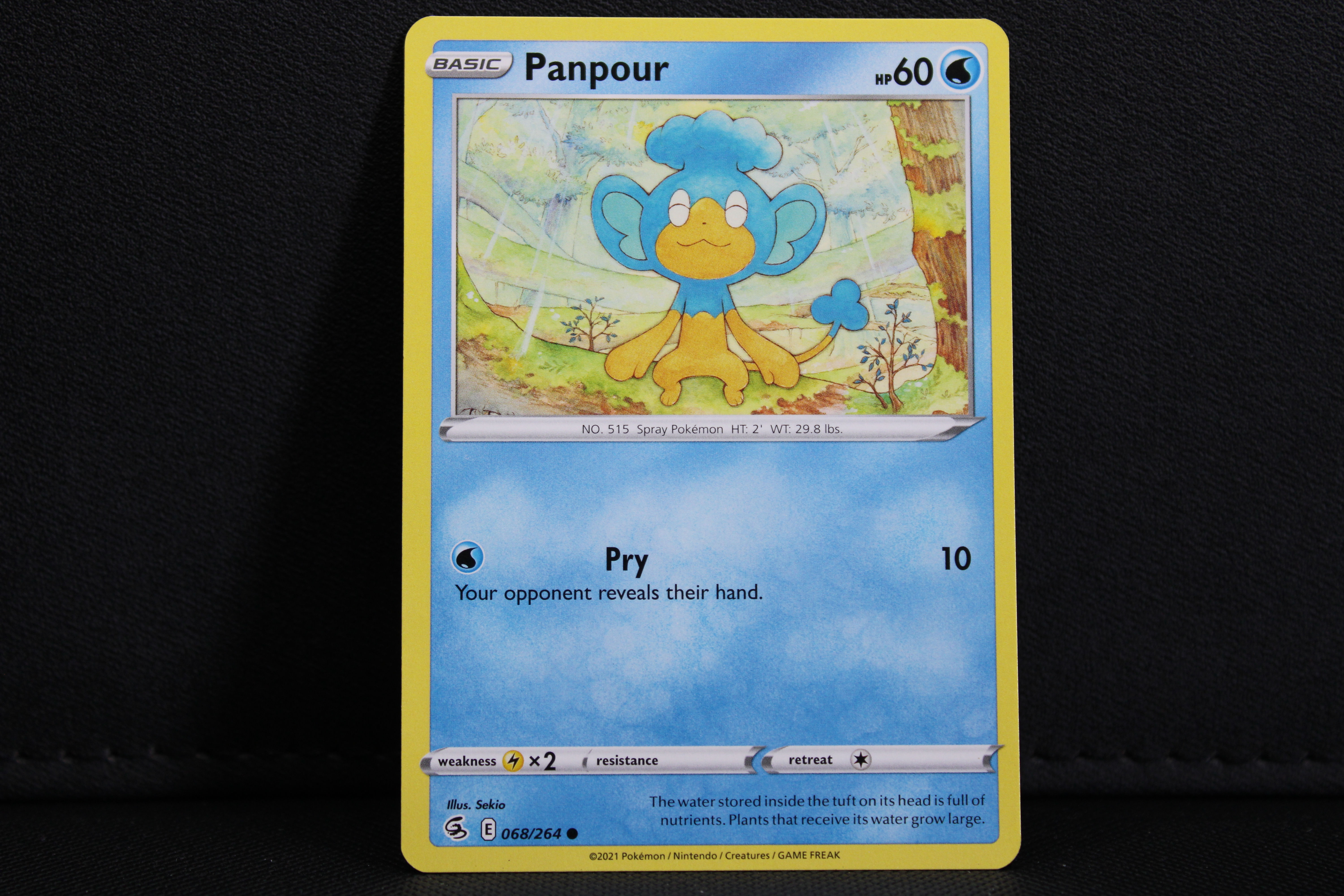 Panpour 068/264 - Non Holo, SWSH Fusion Strike