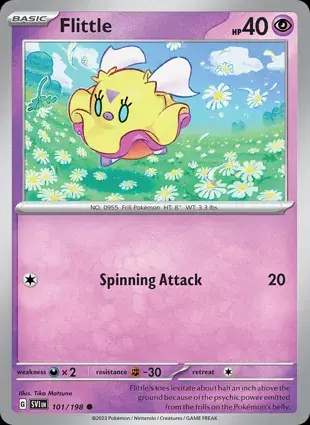Flittle 101/198 - Non Holo, SV Scarlet & Violet