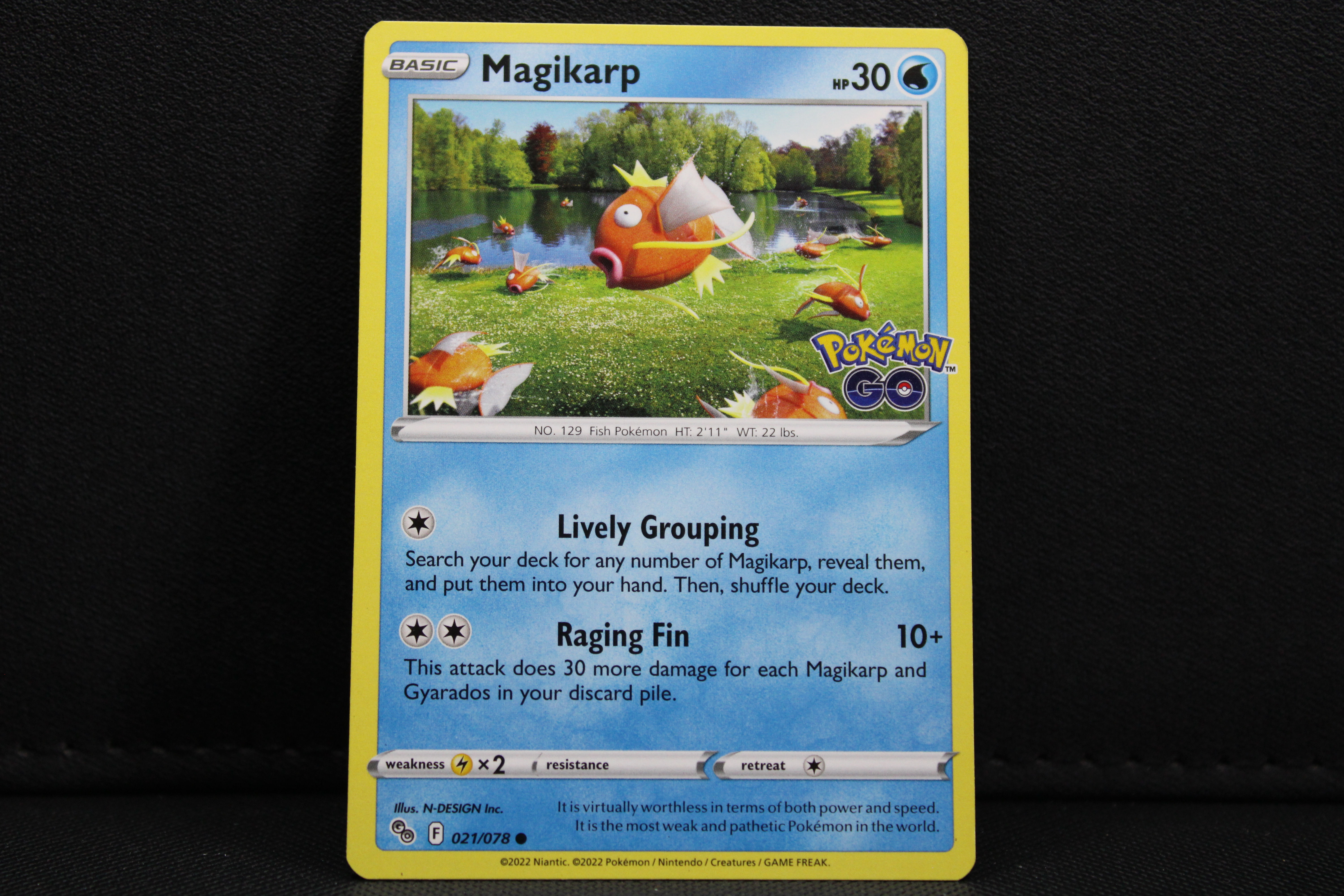 Magikarp 021/078 - Non Holo, SWSH Pokemon Go