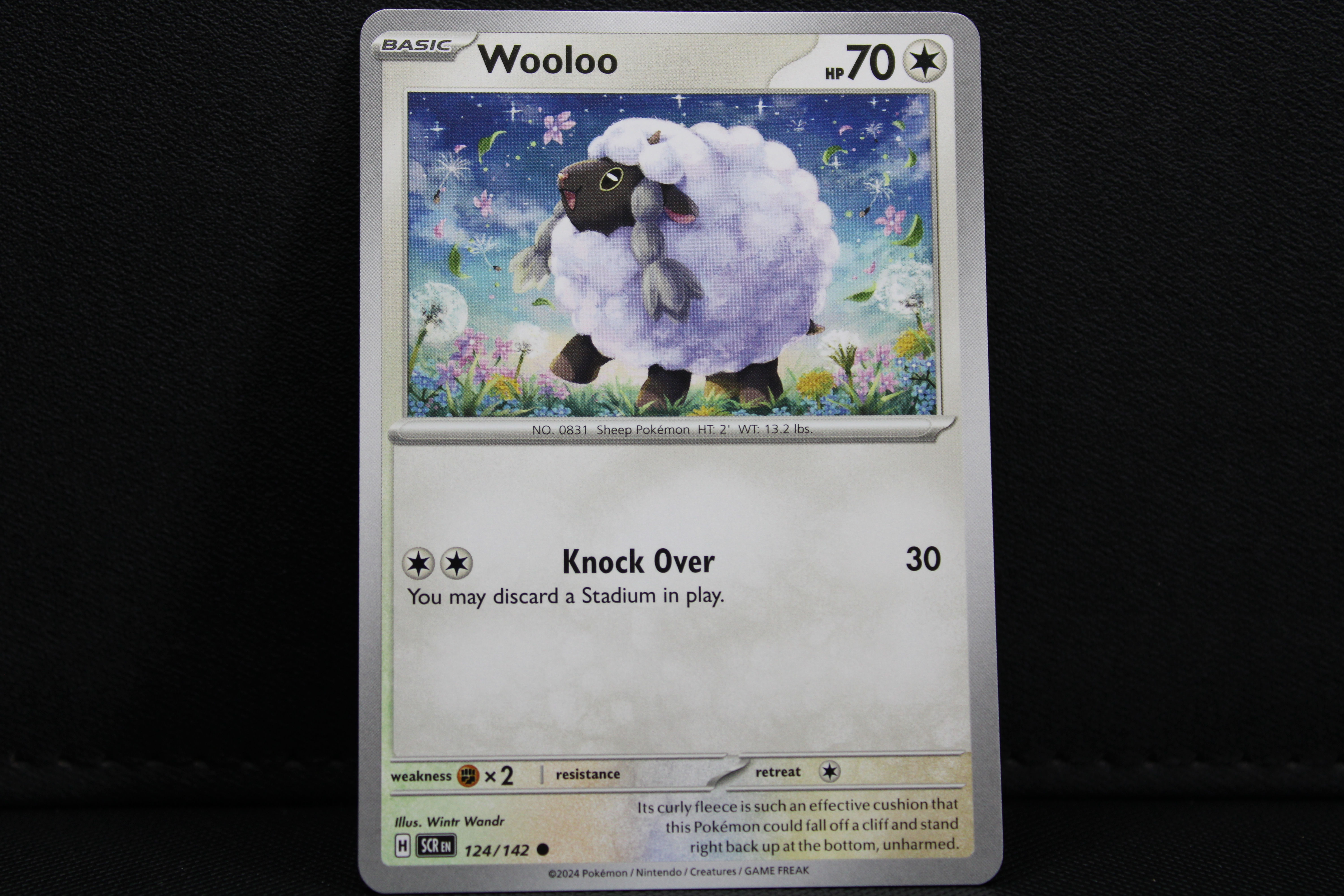 Wooloo 124/142 - Non Holo, SV Stellar Crown