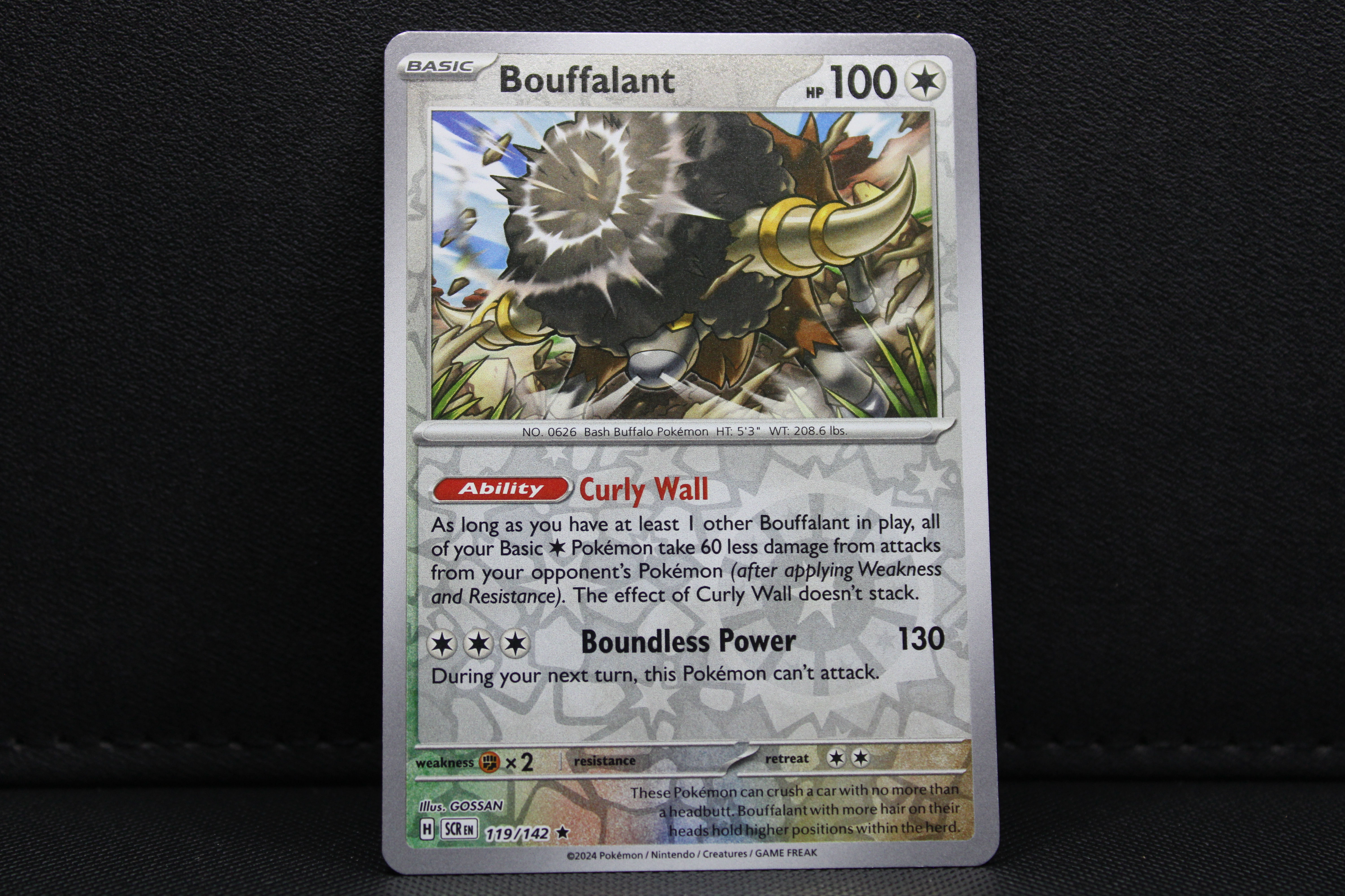 Bouffalant 119/142 - Reverse Holo, SV Stellar Crown