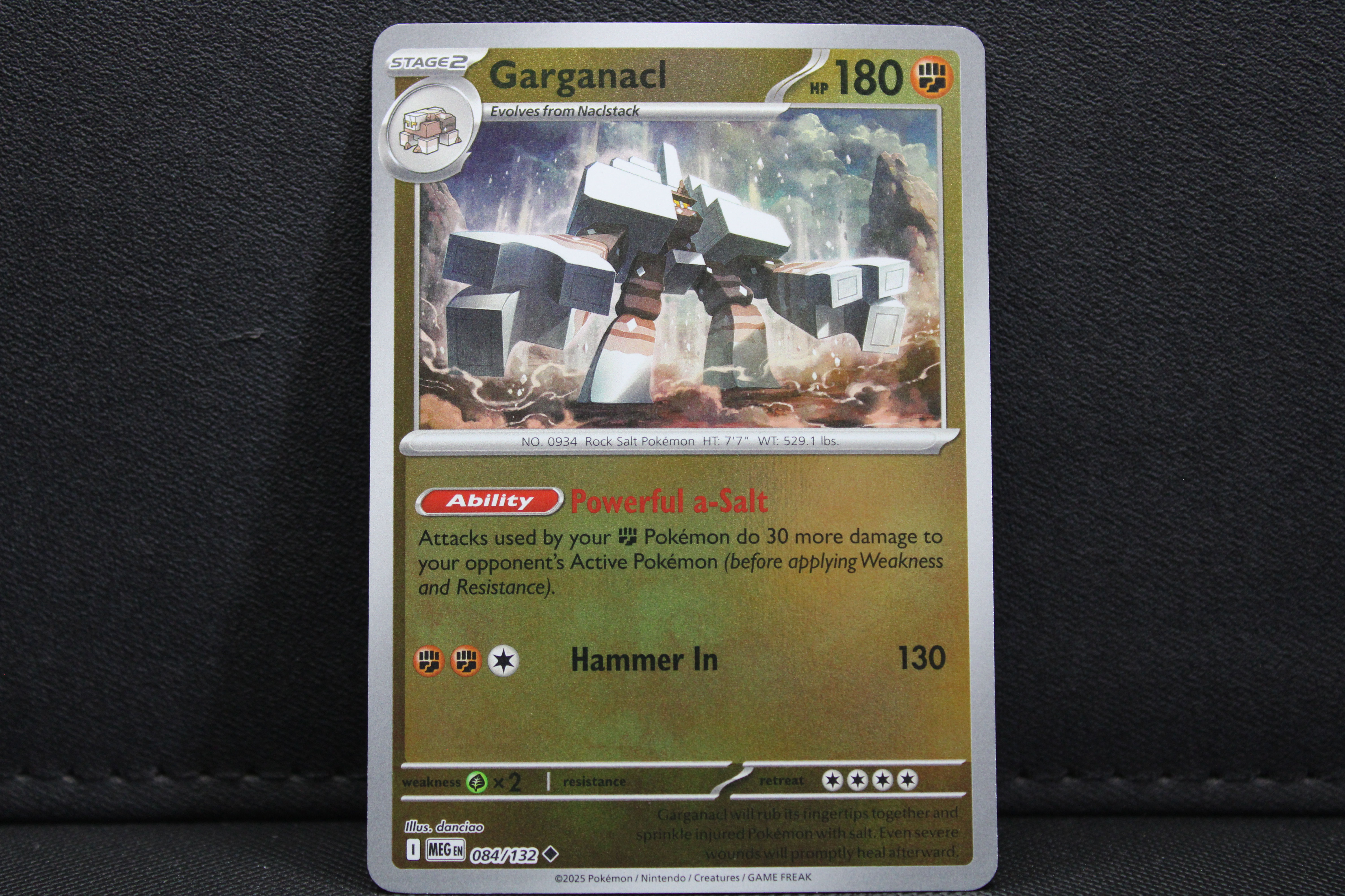 Garganacl 084/132 - Reverse Holo, ME Mega Evolution