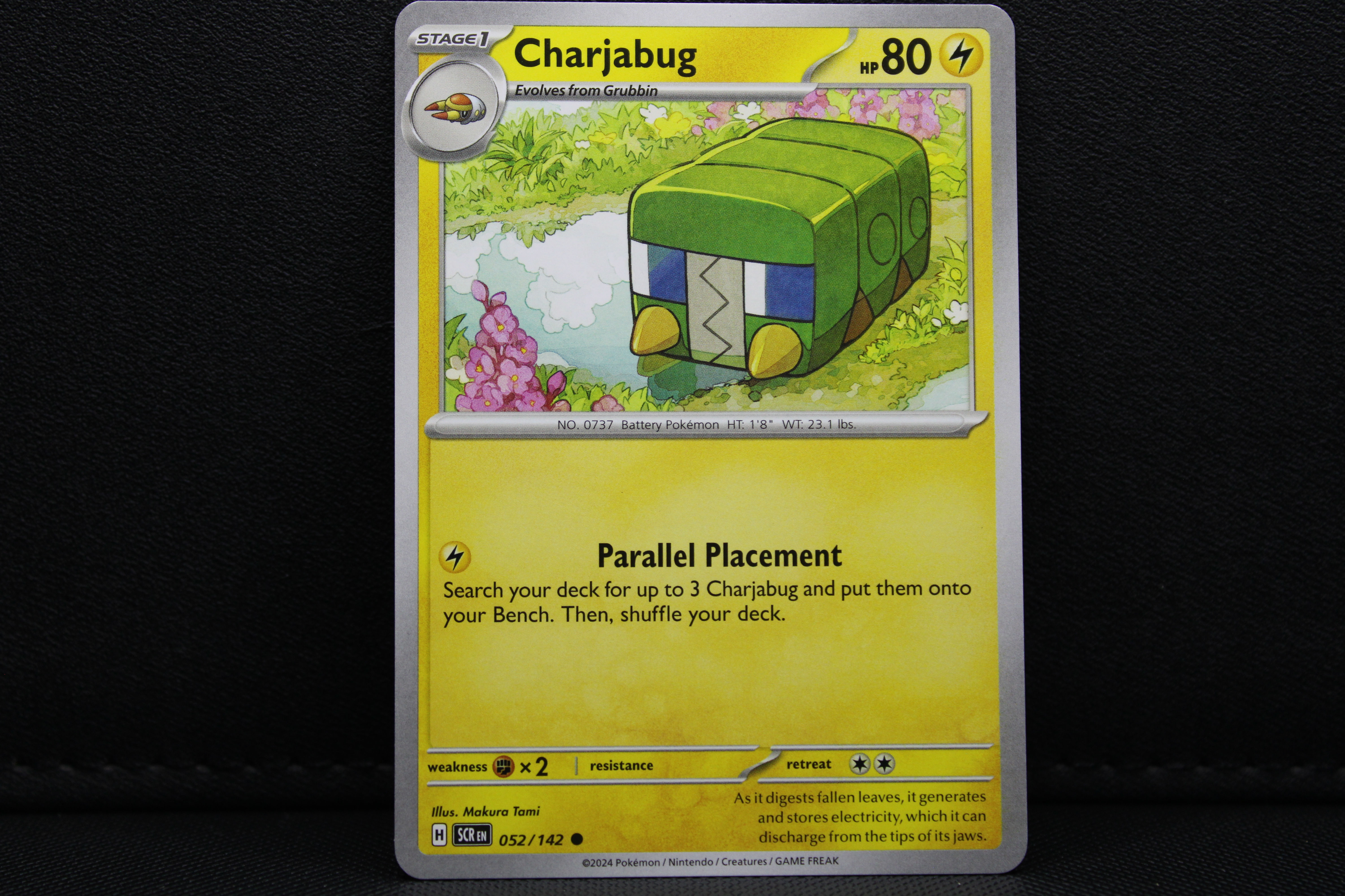 Charjabug 052/142 - Non Holo, SV Stella Crown