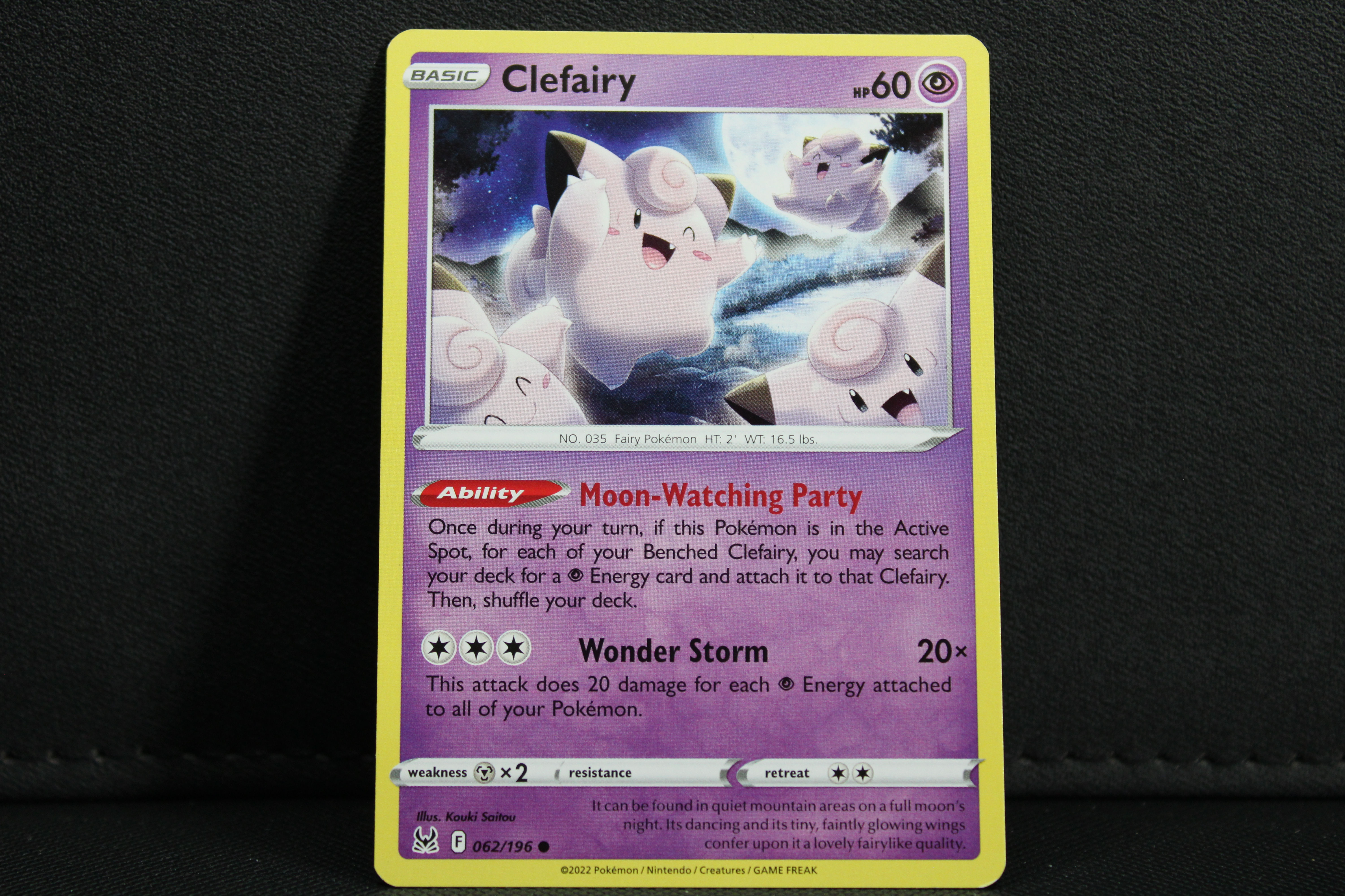 Clefairy 062/196 - Non Holo, SWSH Lost Origin
