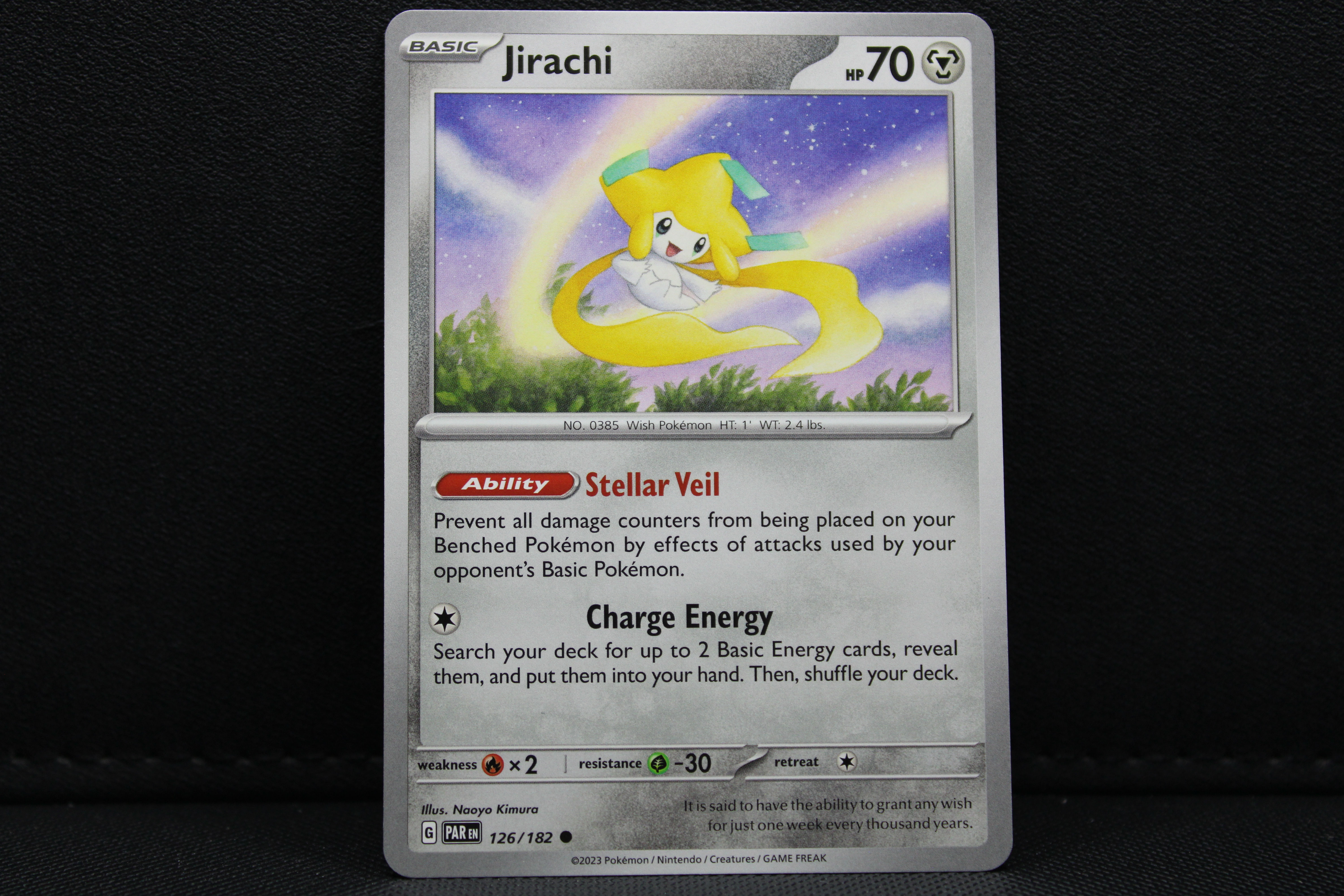 Jirachi 126/182 - Non Holo, SV Paradox Rift