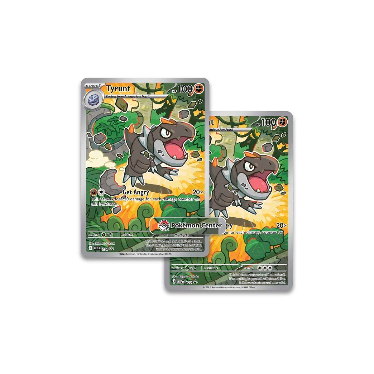 Tyrunt 070 Promo - Holo (Full Art), MEG Promos (Sealed)