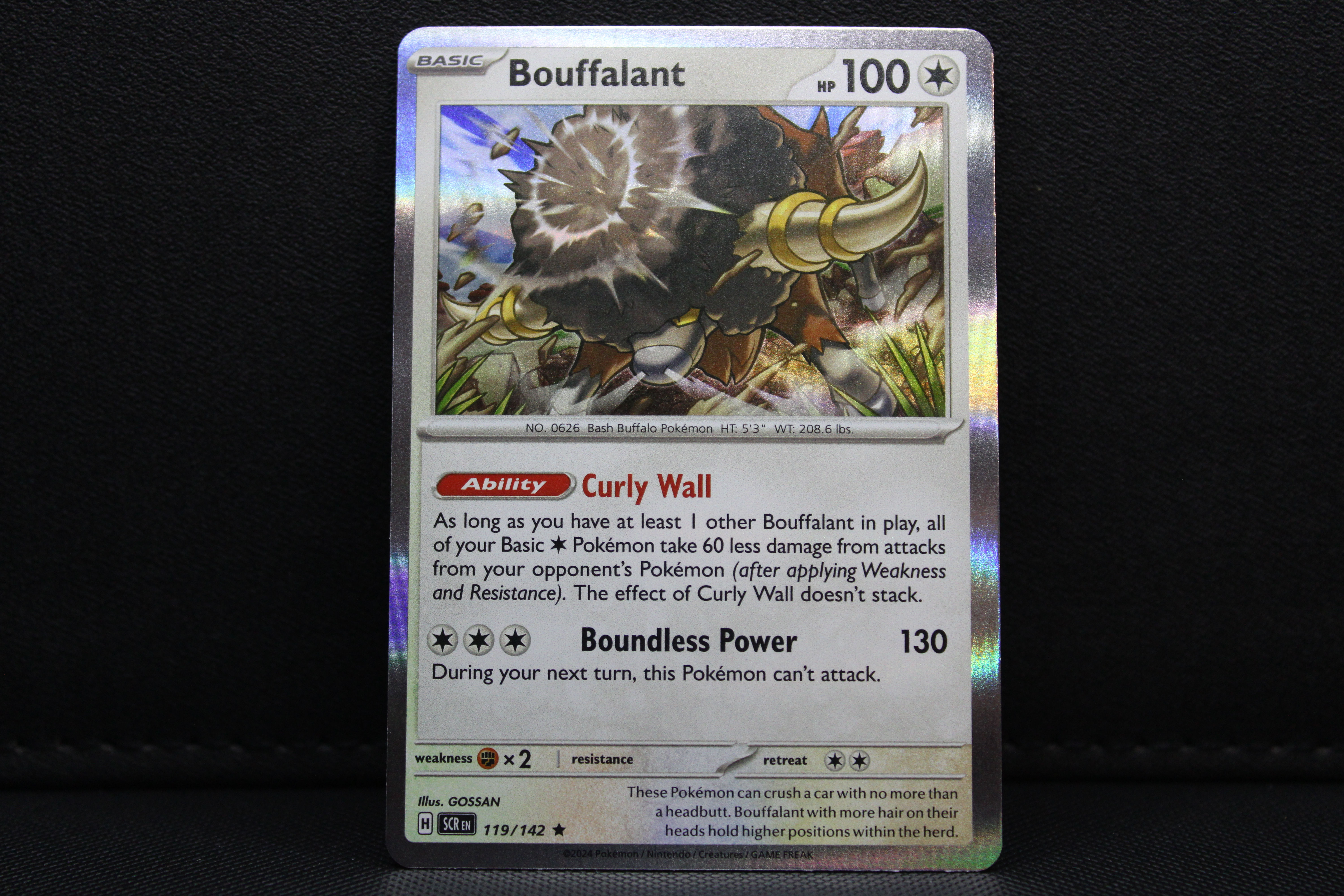 Bouffalant 119/142 - Holo, SV Stellar Crown