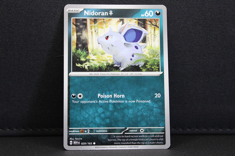 Thumbnail: Nidoran 029/165 - Non Holo, SV 151