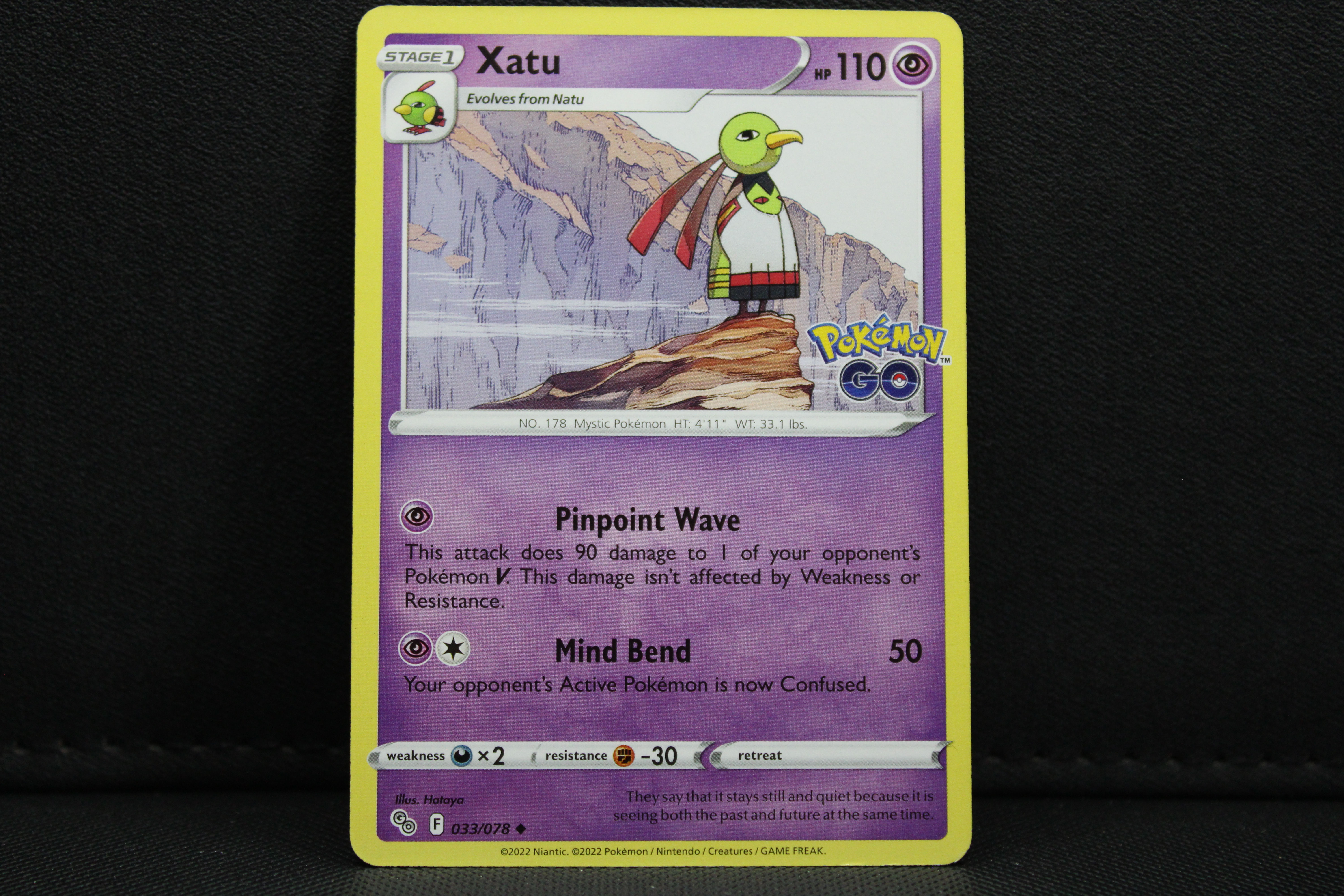 Xatu 033/078 - Non Holo, SWSH Pokemon Go