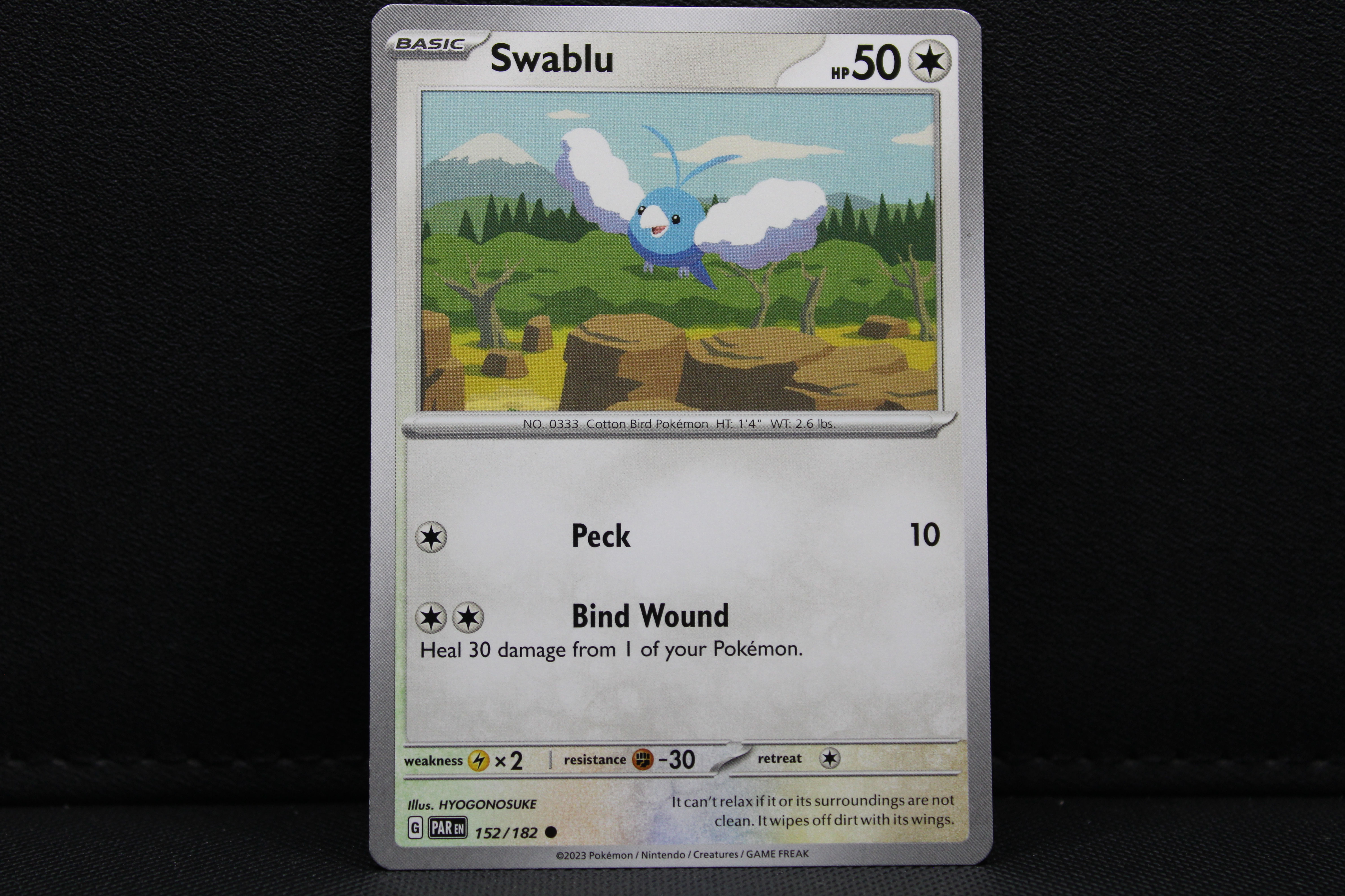 Swablu 152/182 - Non Holo, SV Paradox Rift