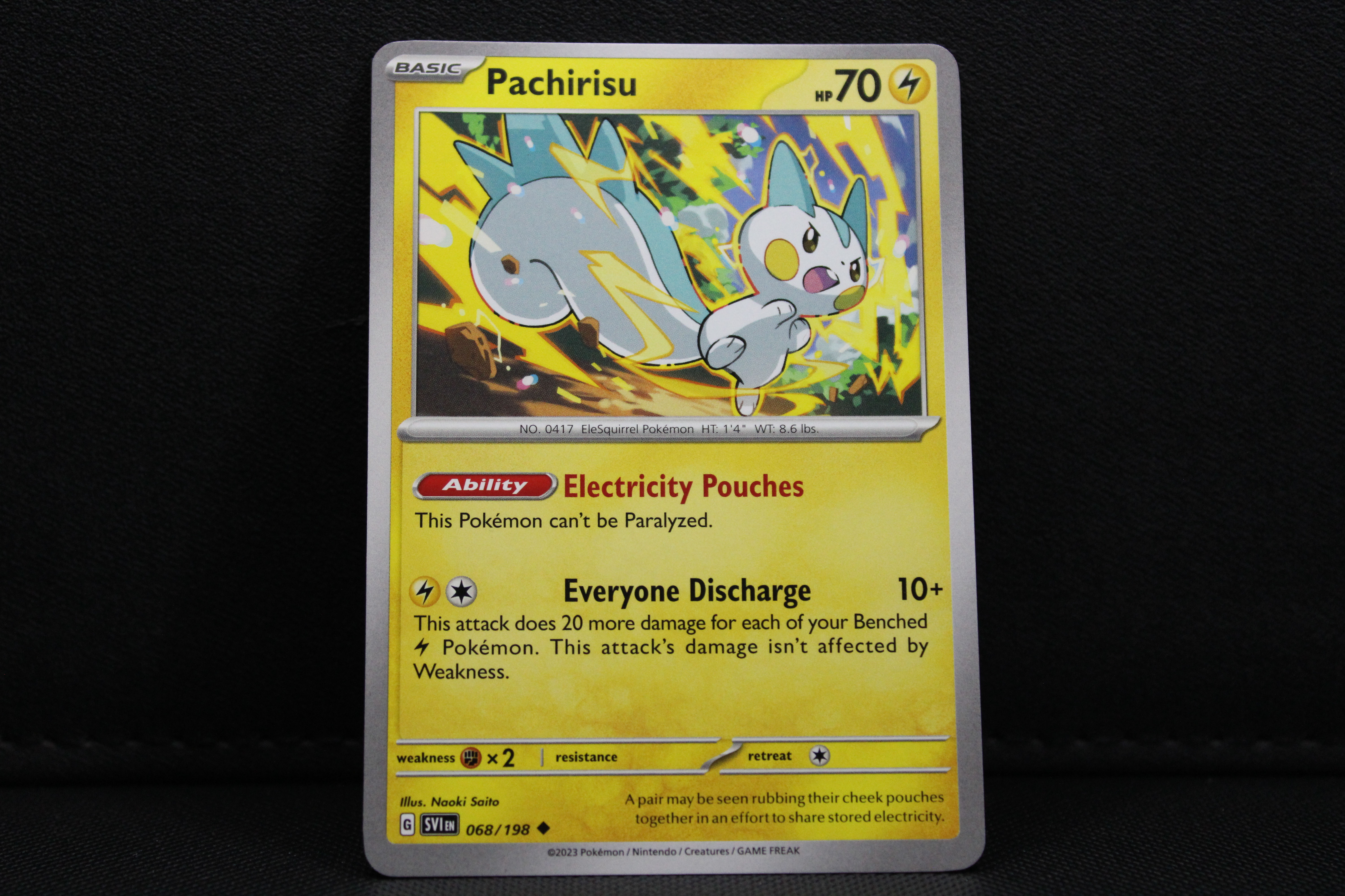 Pachirisu 068/198 - Non Holo, SV Scarlet & Violet