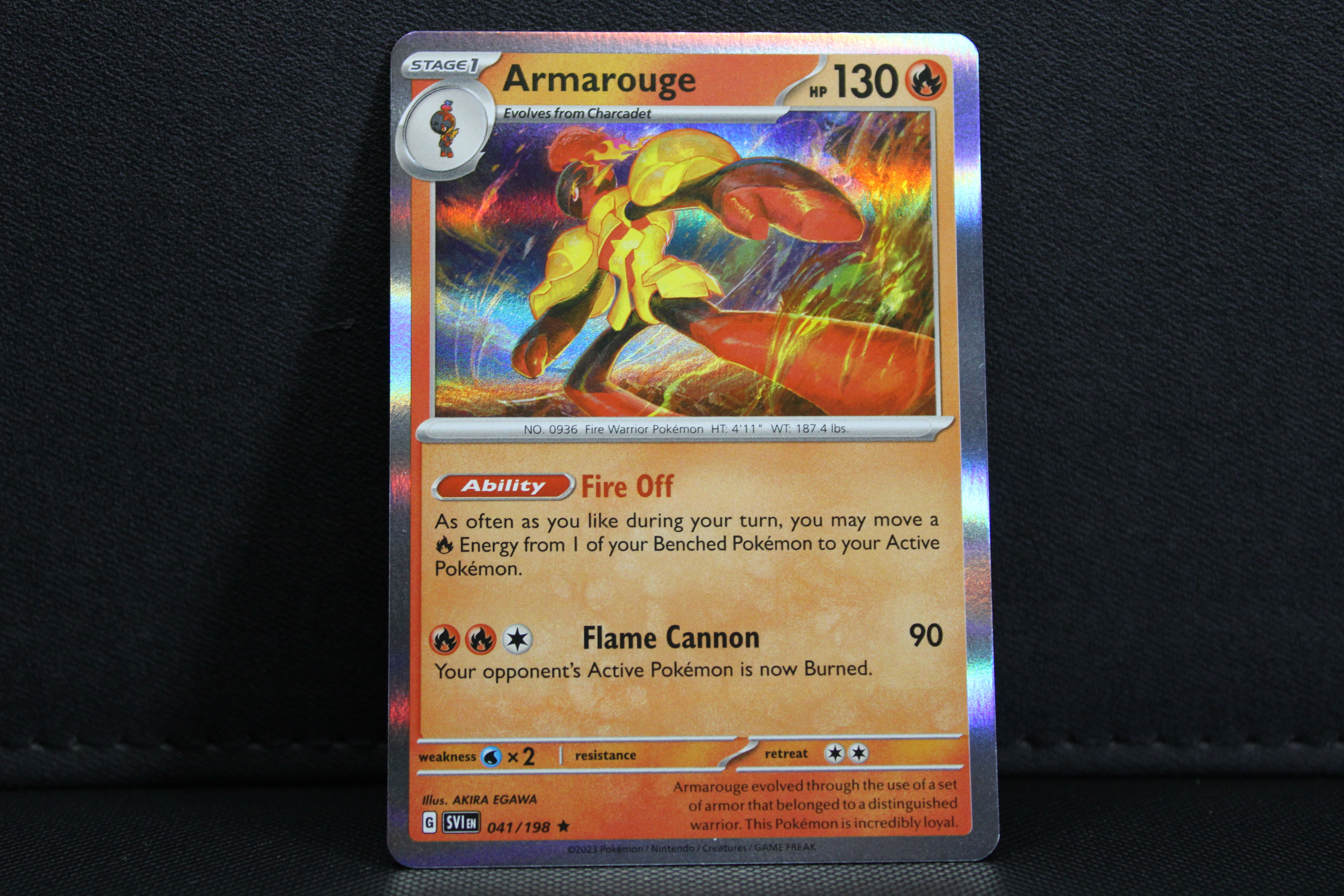 Armarouge 041/198 - Holo, SV Scarlet & Violet
