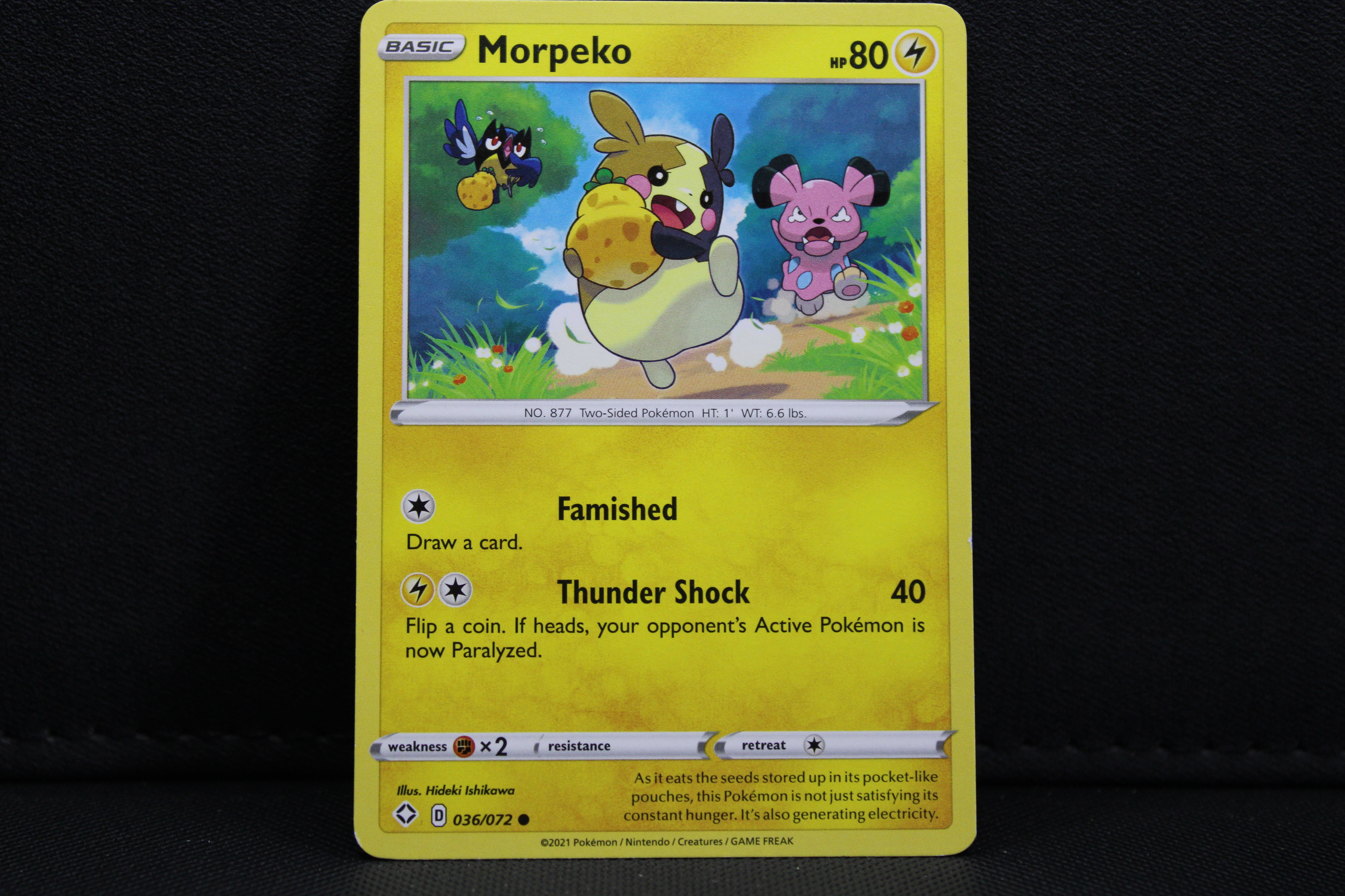Morpeko 036/072 - Non Holo, SWSH Shining Fates