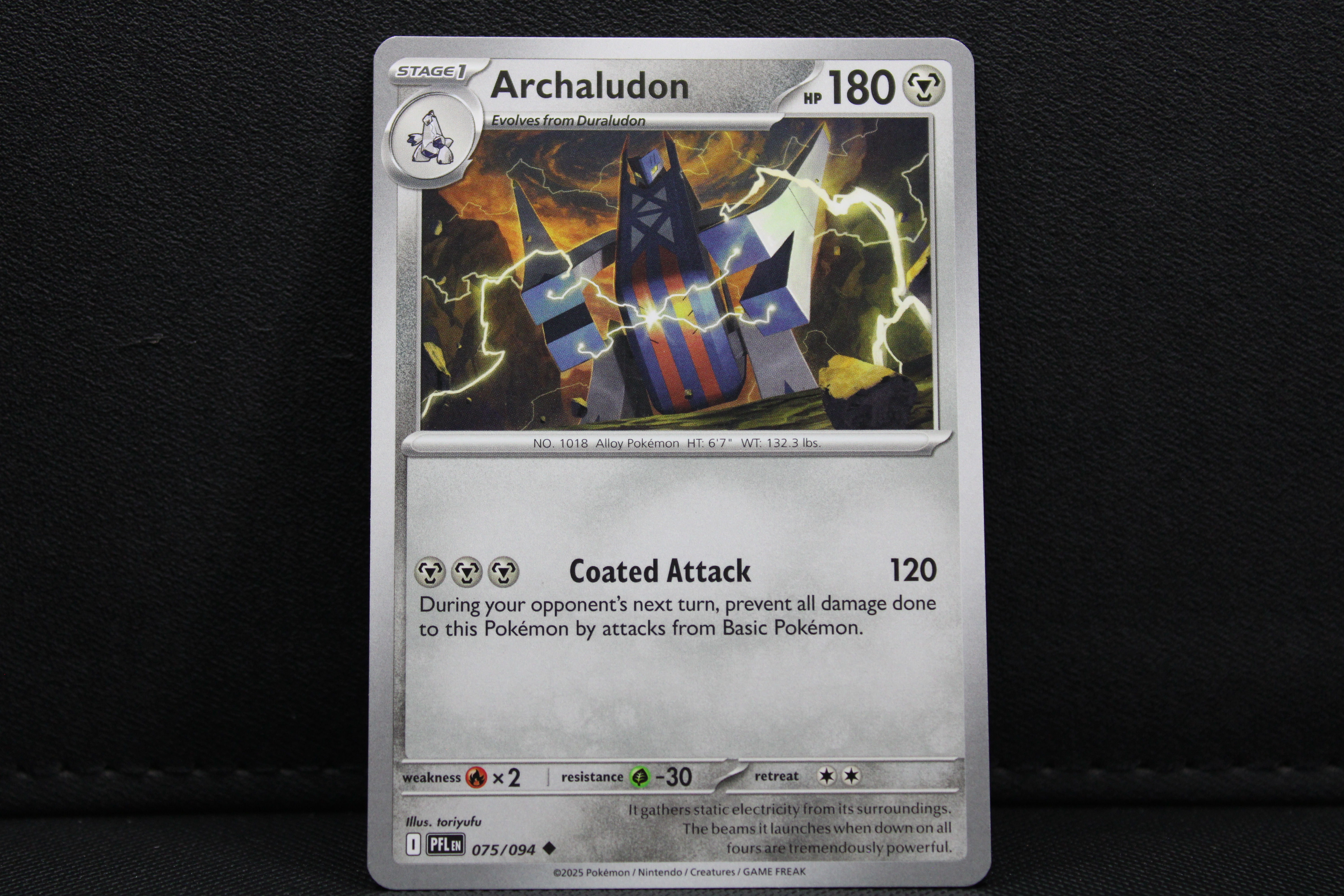 Archaludon 075/094 - Non Holo, ME Phantasmal Flames